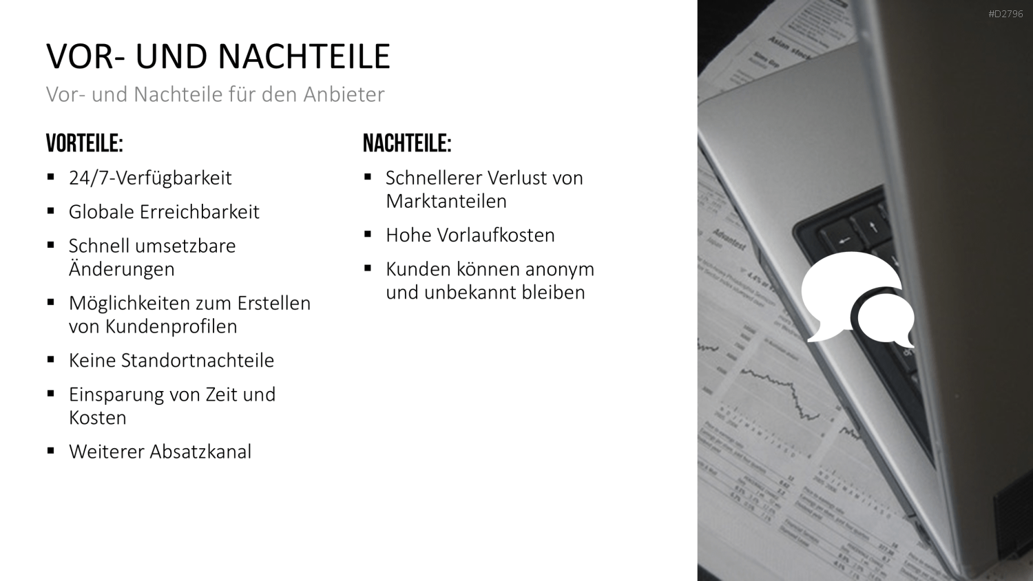 E-Business & E-Commerce PowerPoint-Vorlage
