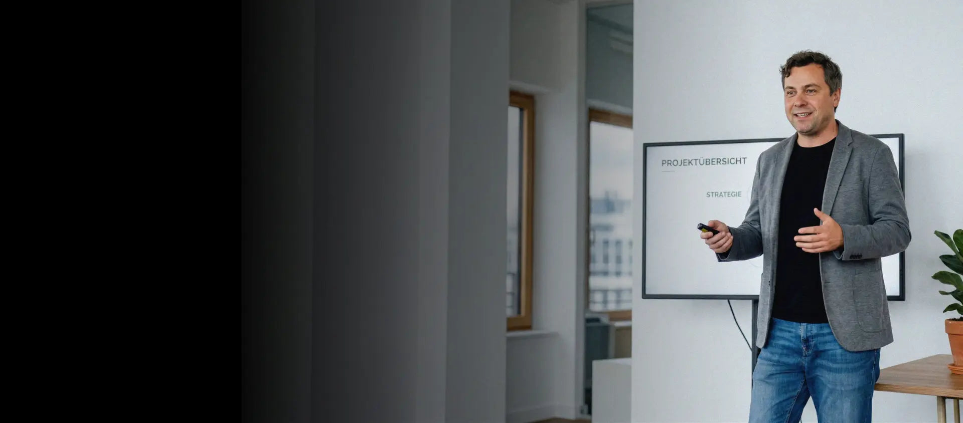 Business-Präsentation mit PowerPoint Vorlage